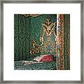 Master Bedroom Of Palazzo Pucci Framed Print