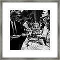 Mcqueen & The Lunch Ladies Framed Print