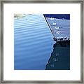 Measurements On Hull Of Ship, Hout Bay Framed Print