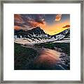 Melting Framed Print