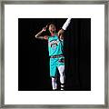 Memphis Grizzlies Portrait Shoot In Framed Print