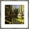 Merced River In Autumn, Yosemite Framed Print