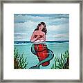 The Mermaid Drummer Framed Print