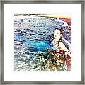 Mermaid Shores Framed Print