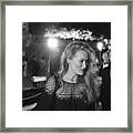 Meryl Streep Arriving At Academy Awards Framed Print