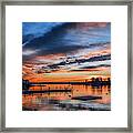 Meydenbauer Bay Sunset Framed Print
