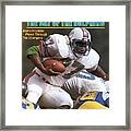 Miami Dolphins Andra Franklin, 1983 Afc Second Round Sports Illustrated Cover Framed Print