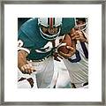 Miami Dolphins Larry Csonka, Super Bowl Viii Sports Illustrated Cover Framed Print