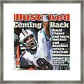 Miami Dolphins Qb Jay Fiedler... Sports Illustrated Cover Framed Print