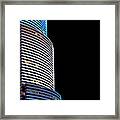 Miami Tower Skyscraper By Im Pei Framed Print