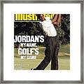 Michael Jordan, 1989 St. Jude Classic Sports Illustrated Cover Framed Print