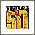 Michael Jordan Turns 50 Sports Illustrated Cover Framed Print