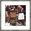 Michael Spinks, 1983 Wba Light Heavyweight Title Sports Illustrated Cover Framed Print