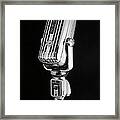 Microphone Framed Print