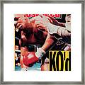 Mike Tyson, 1990 Wbcwbaibf Heavyweight Title Sports Illustrated Cover Framed Print