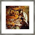 Military Nurse Helping The Wounded Framed Print