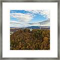Mill Mountain In Fall Framed Print