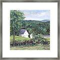 Millbrook Farm Framed Print