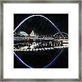 Millennium Bridge Reflections Framed Print