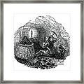 Miners Safety Lamp, 1833.artist Jackson Framed Print
