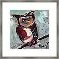 Mini Owl 1 Framed Print
