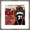 Minnesota Timberwolves Kevin Garnett Sports Illustrated Cover Framed Print