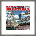 Minnesota Twins Jim Thome... Sports Illustrated Cover Framed Print