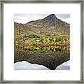 Mirror Lake Svolvaervannet Framed Print