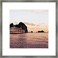 Mixed Tones Gulf Of Tonkin Au Co Cruise Framed Print