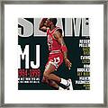 Mj 1984-1998: The Best There Ever Was. The Best There Ever Will Be. Slam Cover Framed Print