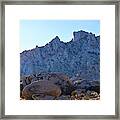 Mojave Landscape Framed Print