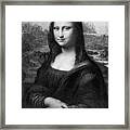 Mona Lisa, C1505, 19th Century Framed Print