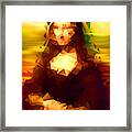 Mona Framed Print