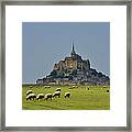 Mont Saint Michel Framed Print