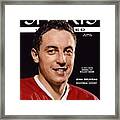 Montreal Canadiens Jean Beliveau Sports Illustrated Cover Framed Print