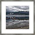 Moody Broody Lakeview Framed Print