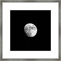 Moon - 27th March 2010 Framed Print