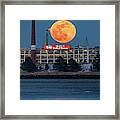 Moon Beans Framed Print