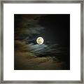 Moon Dog Framed Print