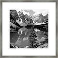 Moraine Lake, Canadian Rockies, Canada 94 Framed Print