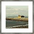 Morecambe. The Stone Jetty. Framed Print