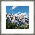 Mount Kidd In Alberta Canada Framed Print