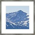 Mount Of The Holy Cross Mountain Framed Print