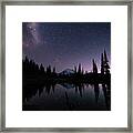 Mount Rainier From Tipsoo Framed Print