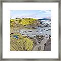 Mountain Glacier Framed Print