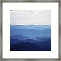 Mountain Range Framed Print