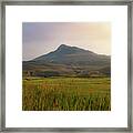 Mountain Sunrise Framed Print