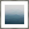 Mountain Tops Framed Print