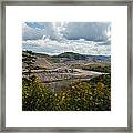 Mountaintop Removal Coal Mining Framed Print