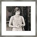 Movie Still Of Gloria Swanson Framed Print